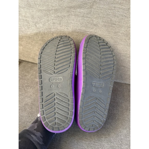 McDonald's x Crocs Grimace Cozzzy Sandals, Limited Edition Collaboration M8 W10 - Picture 6 of 6